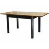 Стол обеденный Мариус М 80 дуб/чёрный 120/170*80 | Интернет магазин мебели и декора LifeDekor