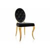 Стул Odda черный / золотой | Интернет магазин мебели и декора LifeDekor