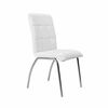 Кухонный стул SHADO София №5 Хром 3002, Цвет обивки: белый, Цвет каркаса: хром | Интернет магазин мебели и декора LifeDekor