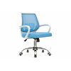Компьютерное кресло Ergoplus blue / white | Интернет магазин мебели и декора LifeDekor