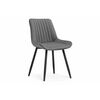 Стул Седа темно-серый / черный | Интернет магазин мебели и декора LifeDekor