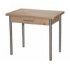 Стол М20 ДП1-02-05 900(1200)*600, ЛДСП:Дуб Эврика, Н/стола (Металлик) | Интернет магазин мебели и декора LifeDekor