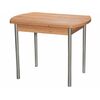 Стол М2 ДП1-02-04 1000(1600)*670, ЛДСП:Дуб горный, Н/стола прямые Металлик | Интернет магазин мебели и декора LifeDekor