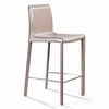 Стул полубарный Barrie, кожа капучино | Интернет магазин мебели и декора LifeDekor