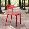 Стул Leo, первичный пластик красный | Интернет магазин мебели и декора LifeDekor