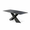 Стол Tyler 200, керамика темный | Интернет магазин мебели и декора LifeDekor