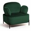 Кресло Dandy бархат зеленый 19 | Интернет магазин мебели и декора LifeDekor