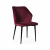Стул Berg, бархат винно-красный 16 new | Интернет магазин мебели и декора LifeDekor