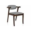 Стул деревянный Fit cappuccino / grey | Интернет магазин мебели и декора LifeDekor