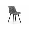 Стул Баодин Б/К темно-серый / черный | Интернет магазин мебели и декора LifeDekor