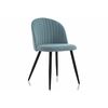 Стул Gabi 1 light blue / black | Интернет магазин мебели и декора LifeDekor
