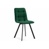 Стул Чилли  черный / зеленый | Интернет магазин мебели и декора LifeDekor