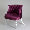 Кресло Бархат (эмаль белая / 26 - темно-розовый) | Интернет магазин мебели и декора LifeDekor