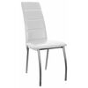 Кухонный стул SHADO Зевс хром белый | Интернет магазин мебели и декора LifeDekor