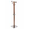 Вешалка напольная "Карина-2" (орех/хром) | Интернет магазин мебели и декора LifeDekor