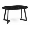 Стол Алингсос 100(140)х100х76 обсидиан / черный | Интернет магазин мебели и декора LifeDekor
