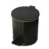 Ведро с педалью 7 литров (чёрный) | Интернет магазин мебели и декора LifeDekor