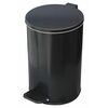 Ведро с педалью 10 литров (черный) | Интернет магазин мебели и декора LifeDekor