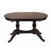 Стол обеденный овальный раздвижной Лилия-1300 (венге) | Интернет магазин мебели и декора LifeDekor