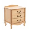Тумбочка прикроватная "Джульетта" 3 ящ. (светлый дуб) Вис | Интернет магазин мебели и декора LifeDekor