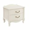 Тумбочка прикроватная "Джульетта" 2 ящ. (молочный дуб ) Вис | Интернет магазин мебели и декора LifeDekor
