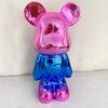 Статуэтка Lucky Bear (Bearbrick) IST-013, 28 см, розово-голубой глянцевый | Интернет магазин мебели и декора LifeDekor