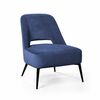 Кресло Dante, бархат синий 29 | Интернет магазин мебели и декора LifeDekor