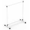 Стойка для одежды на колесах ВГР-3 (белый) | Интернет магазин мебели и декора LifeDekor