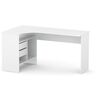 Стол СПм-25 левый белый | Интернет магазин мебели и декора LifeDekor
