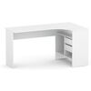 Стол СПм-25 правый белый | Интернет магазин мебели и декора LifeDekor
