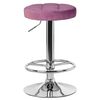 Табурет барный DOBRIN BRUNO, пудрово-сиреневый велюр (MJ9-52), Вариант: пудрово-сиреневый велюр (MJ9-52) | Интернет магазин мебели и декора LifeDekor