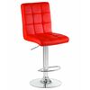 Стул барный DOBRIN KRUGER, красный, Вариант: красный | Интернет магазин мебели и декора LifeDekor