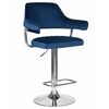 Стул барный DOBRIN CHARLY, синий велюр (MJ9-117), Вариант: синий велюр (MJ9-117) | Интернет магазин мебели и декора LifeDekor