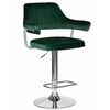 Стул барный DOBRIN CHARLY, зеленый велюр (MJ9-88), Вариант: зеленый велюр (MJ9-88) | Интернет магазин мебели и декора LifeDekor
