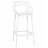 Стул барный DOBRIN MASTERS BAR, белый (W-02), Вариант: белый (W-02) | Интернет магазин мебели и декора LifeDekor