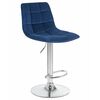 Стул барный DOBRIN TAILOR, синий велюр (MJ9-117), Вариант: синий велюр (MJ9-117) | Интернет магазин мебели и декора LifeDekor