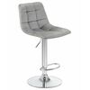 Стул барный DOBRIN TAILOR, серый велюр (MJ9-75), Вариант: серый велюр (MJ9-75) | Интернет магазин мебели и декора LifeDekor