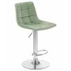 Стул барный DOBRIN TAILOR, пудрово-мятный велюр (MJ9-87), Вариант: пудрово-мятный велюр (MJ9-87) | Интернет магазин мебели и декора LifeDekor