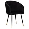 Стул обеденный DOBRIN MARY, черный велюр (1922-21), Вариант: черный велюр (1922-21) | Интернет магазин мебели и декора LifeDekor