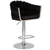 Стул барный DOBRIN MARCEL, черный велюр (MJ9-101), Вариант: черный велюр (MJ9-101) | Интернет магазин мебели и декора LifeDekor