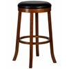 Круглый барный табурет DOBRIN BOB BAR, шоколад, черный, Вариант: шоколад, чёрный | Интернет магазин мебели и декора LifeDekor