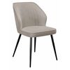 Стул DikLine 222М B03 BEIGE, ножки черные | Интернет магазин мебели и декора LifeDekor