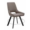 Стул DikLine 268 Z48 капучино, ножки черные | Интернет магазин мебели и декора LifeDekor