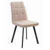 Стул DikLine 207 B03 BEIGE, ножки черные | Интернет магазин мебели и декора LifeDekor