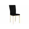 Стул Rek black / gold | Интернет магазин мебели и декора LifeDekor
