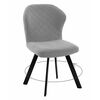 Стул DikLine 339 поворотный B22 GREY, ножки черные | Интернет магазин мебели и декора LifeDekor