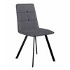 Стул DikLine 280 B28 ANTRACITE, ножки черные | Интернет магазин мебели и декора LifeDekor