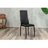Кухонный стул SHADO Пекин черный на каркасе черный муар | Интернет магазин мебели и декора LifeDekor