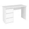 Компьютерный стол Айден СТП06-1200 ЛДСП белое / ЛДСП белое | Интернет магазин мебели и декора LifeDekor