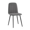 Стул Easy велюр темно-серый | Интернет магазин мебели и декора LifeDekor